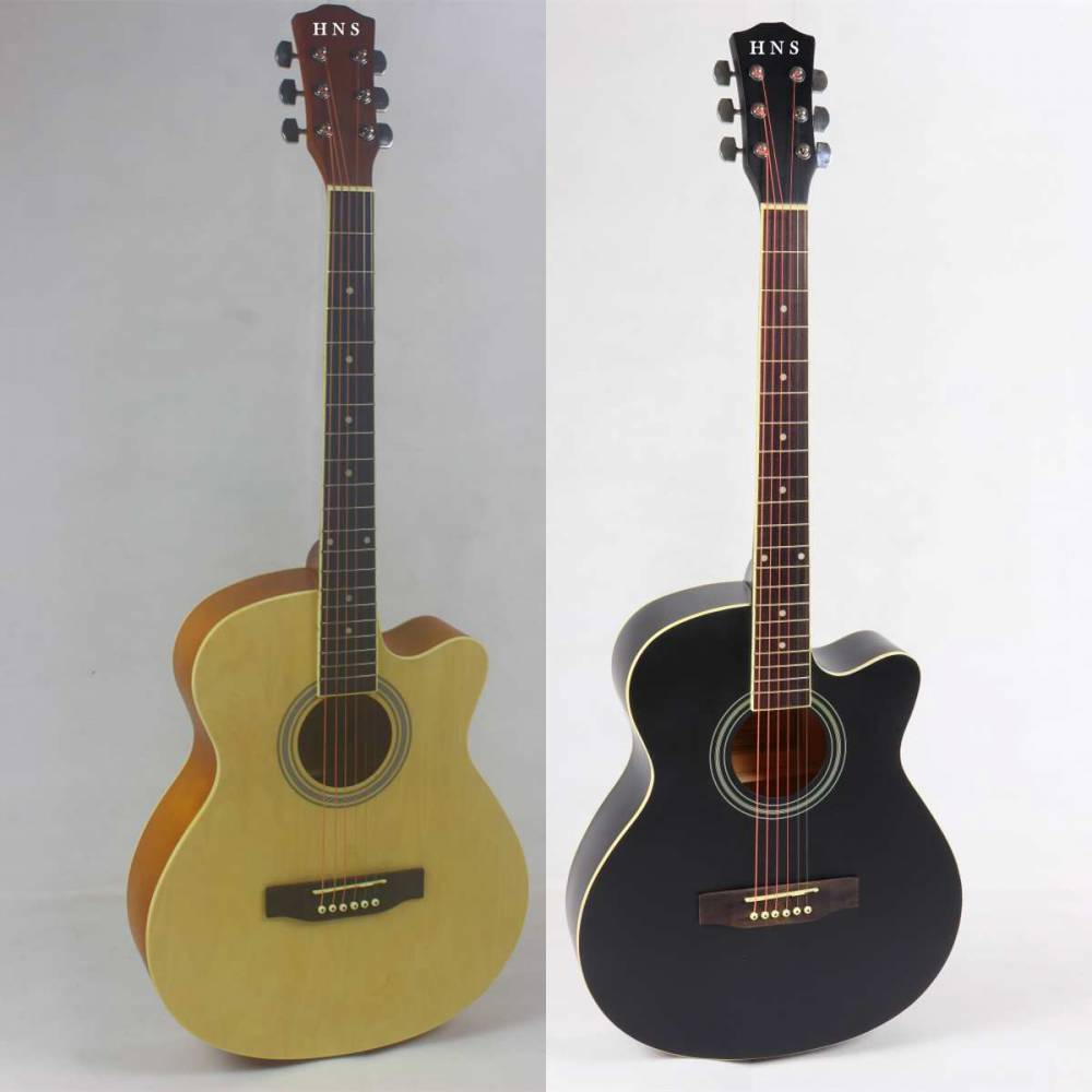 40 inch basswood matt finish acoustic guitar