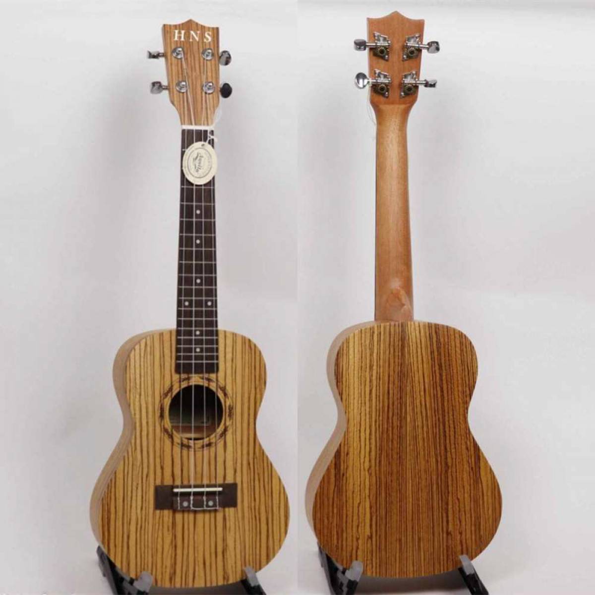 Zebrawood matt finish ukulele