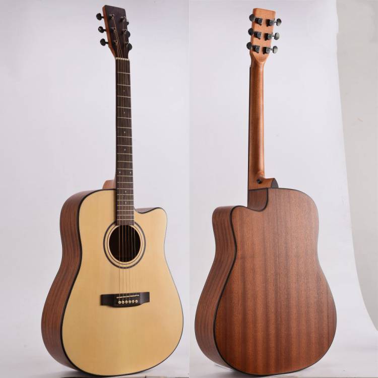 41 inch spruce sapele wholesale guitar